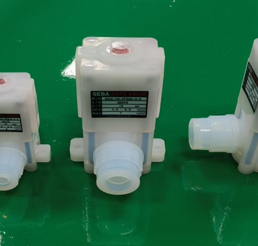 PFA pneumatic diaphragm valves